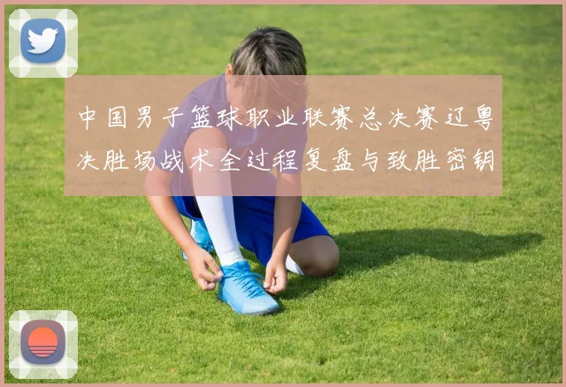 中国男子篮球职业联赛总决赛辽粤决胜场战术全过程复盘与致胜密钥